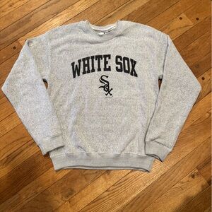 Chicago White Sox Gray Crewneck Sweatshirt MLB Vintage Style Size M